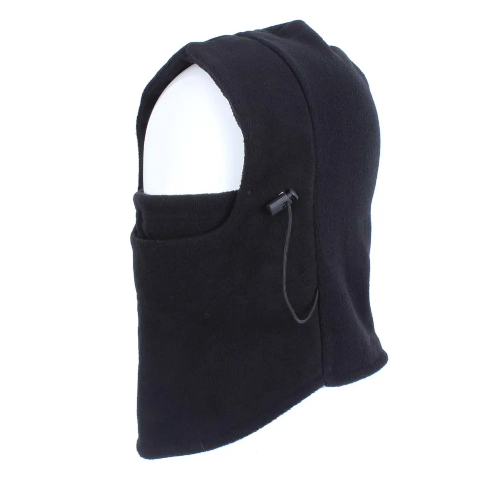 Новое поступление Тепловая флисовая шапка с капюшоном для лыжного велосипеда