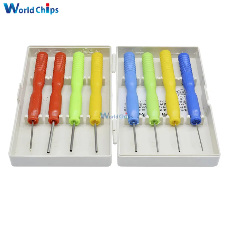 8 шт./лот инструмент для удаления полых игл электронные компоненты из нержавеющей