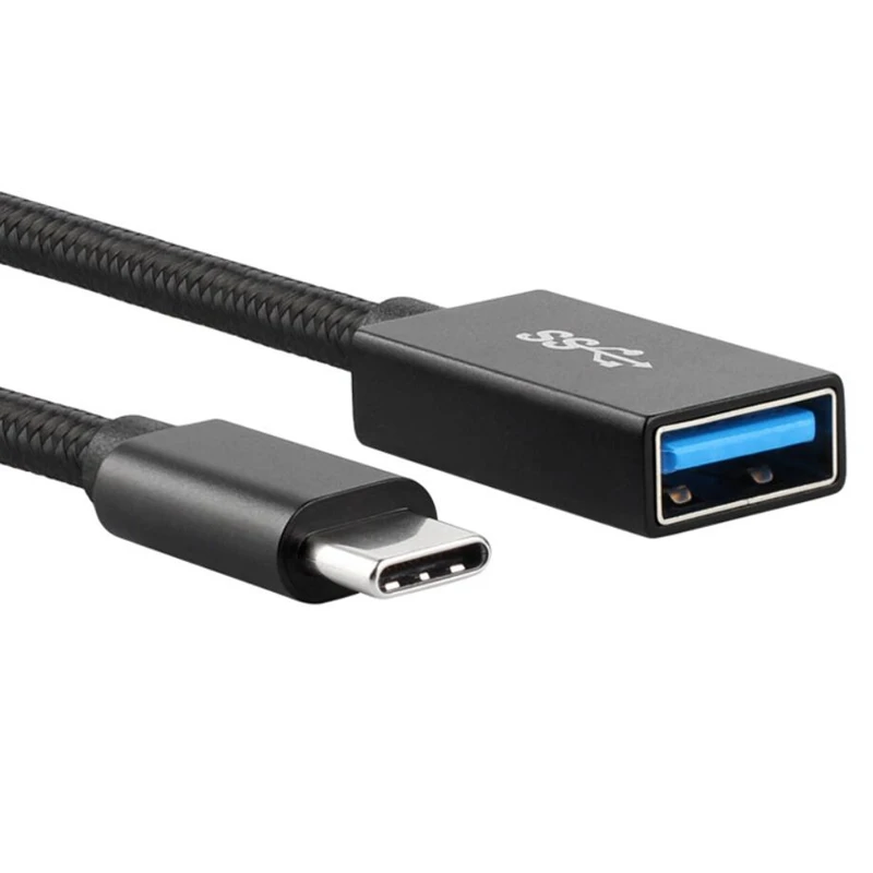 Новинка 2019 USB 3 1 Type C male to 0 A Женский OTG адаптер для передачи данных удлинитель