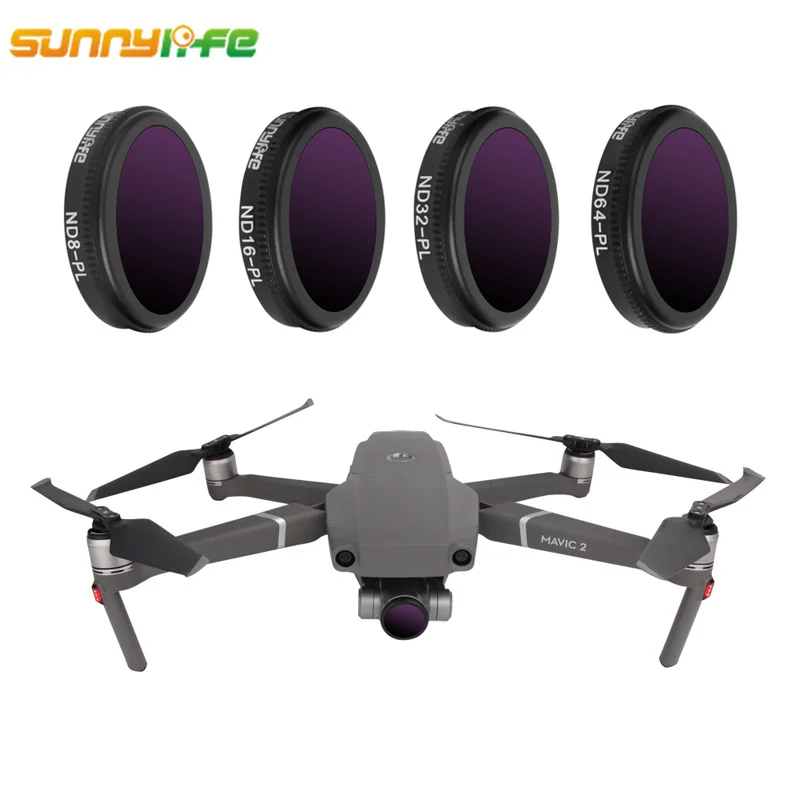 DJI Mavic 2 зум объектив для беспилотника фильтр 4 шт. комбинация ND PL серия Защита