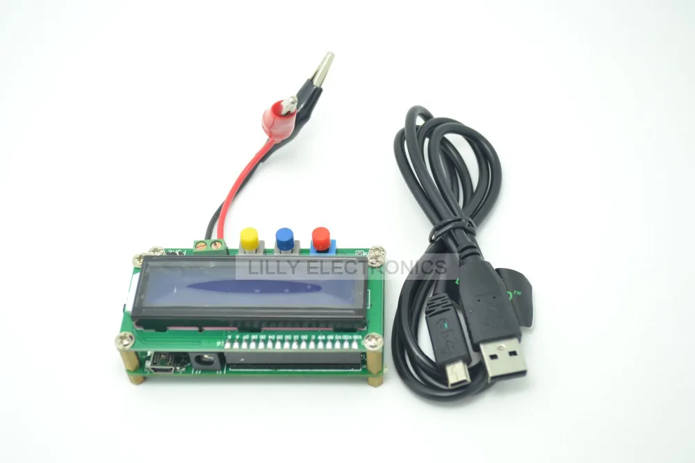 Мини USB 1602 LCD 5V LC100 A точный электронный измеритель индуктивности|capacitance meter|capacitance