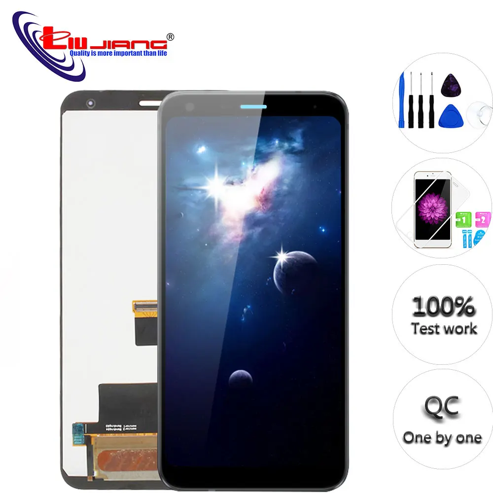 Высокое качество протестированный класс AAA для LG Q7 Plus Q610 ЖК-дисплей экран сенсорный дигитайзер сборка Замена