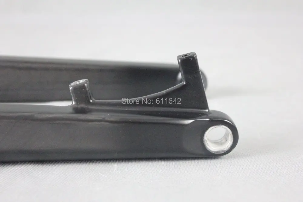 ICAN Bikes 26er углерода фэт вилка UD матовый 1-1/8 '', 1-1/2'' с коническим отверстием производства жесткая вилка 160 мм D-тормоз размер 135*15 мм через ось