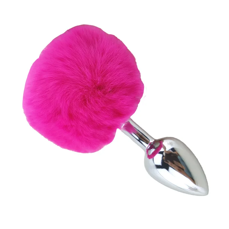 Анальная пробка с хвостом и кроличьим анальные секс-игрушки анальная игрушка