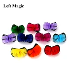 10 шт.компл. волшебный трюк с цветами из пустых рук (бумага и ткань) крупным планом улица сцена магический реквизит профессиональный волшебник иллюзия