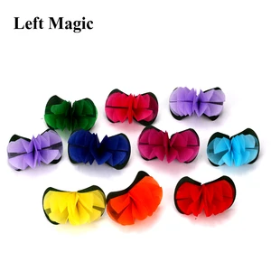 10 шт.компл. волшебный трюк с цветами из пустых рук (бумага и ткань) крупным планом улица сцена магический реквизит профессиональный волшебник иллюзия