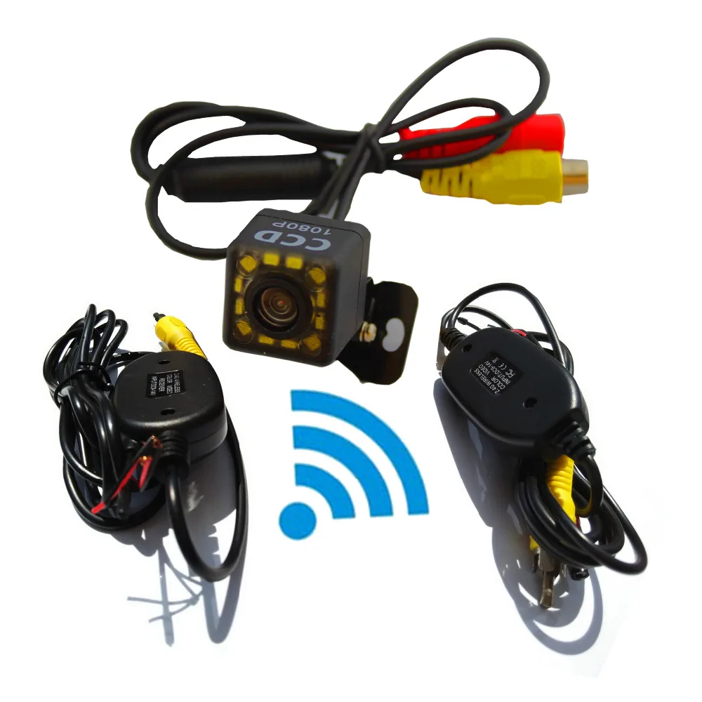 Беспроводная камера заднего вида автомобильный Стайлинг CCD водонепроницаемая