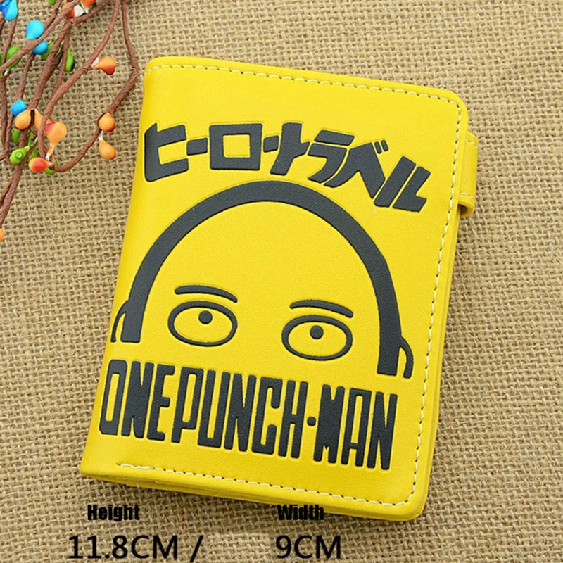 Новое поступление One Punch Man Saitama Sensei PU Аниме Косплей кошелек с держатель для карт Портмоне унисекс сумка для денег для студентов