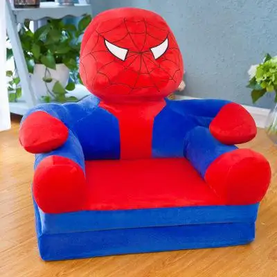 A Big Sofa Spiderman Диван или диван) Детские Плюшевые опорные сидения диван мультфильм Мстители Человек-паук Капитан Америка стул детские сидения игрушка - Цвет: A Big Sofa Spiderman