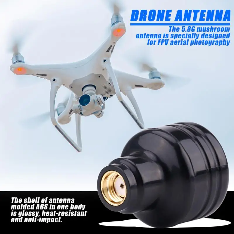 Новая FPV антенна 5 8G 5dBi RHCP Квадрокоптер Грибная Аксессуары для дрона с высоким