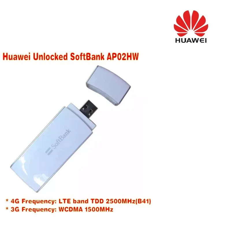 Huawei Unlocked SoftBank AP02HW 4G USB модем Широкополосный LTE TDD B41 ключ|lte usb dongle|usb modem 4g lteusb dongle |