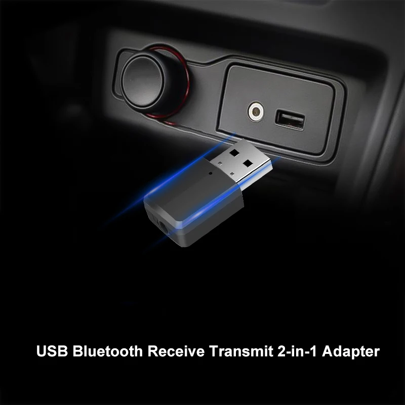 Беспроводной адаптер Kebidu 2in1 Bluetooth 5 0 аудио приемник Мини 3 мм AUX стерео передатчик