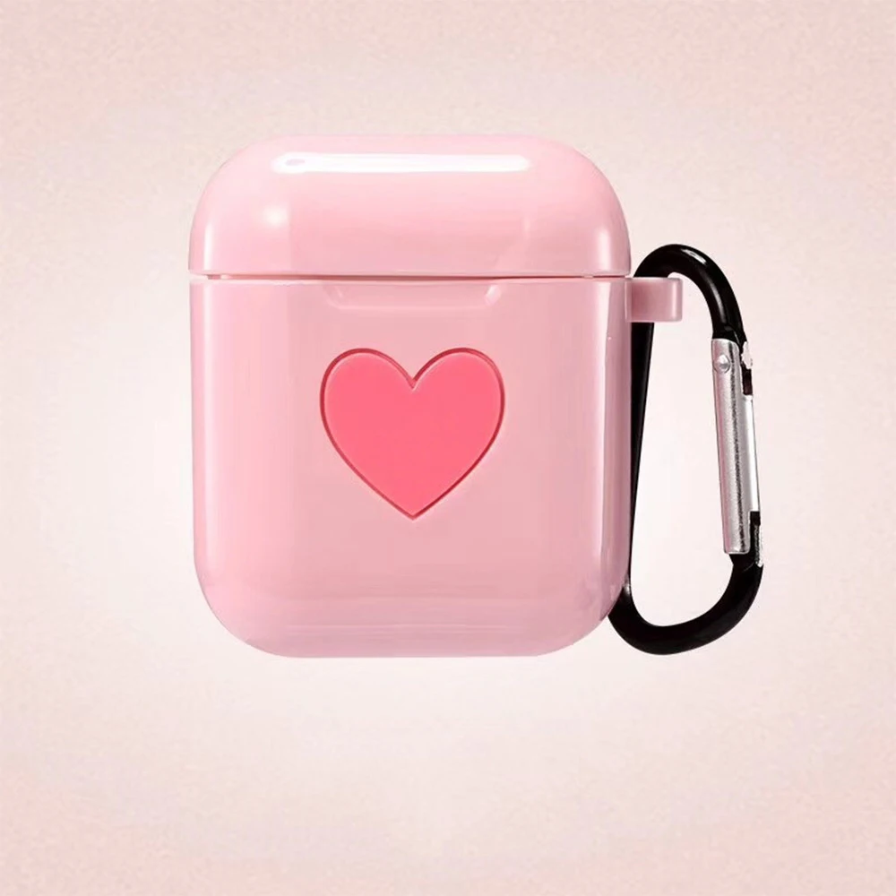 Силиконовый чехол DOITOP Love Heart для Apple Пыленепроницаемый Чехол наушников s
