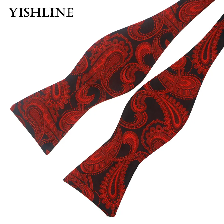 GHL 21 36 100% шелк самозавязывающийся галстук бабочка набор регулируемый платок