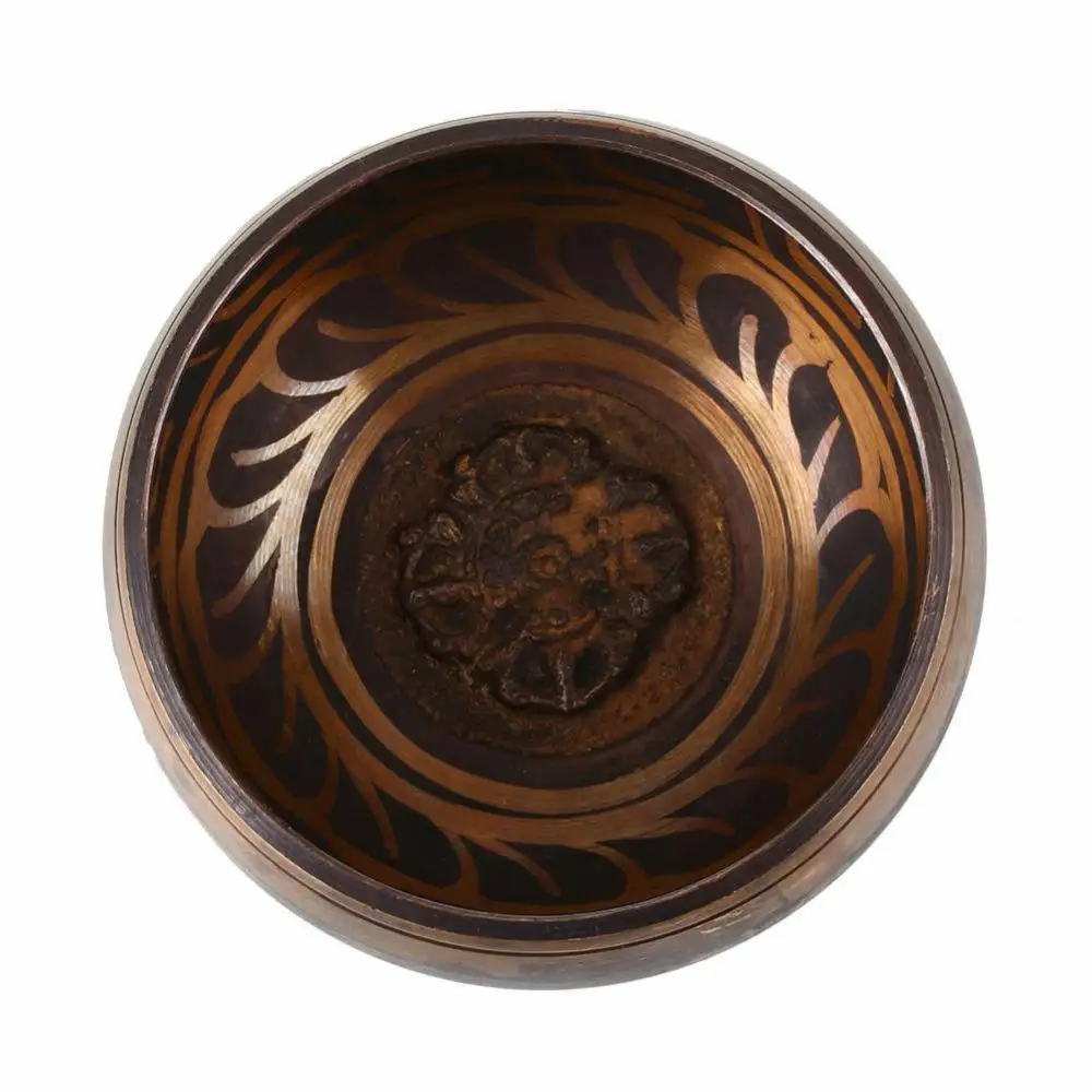 Exquisite Tibetan Bell Metal Singing Bowl Striker Buddhism Buddhist Mediation | Дом и сад