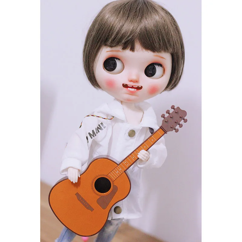 Кукла Cateleya 1/4 1/6 с фотореквизитом аксессуары гитара возможностью поддержки