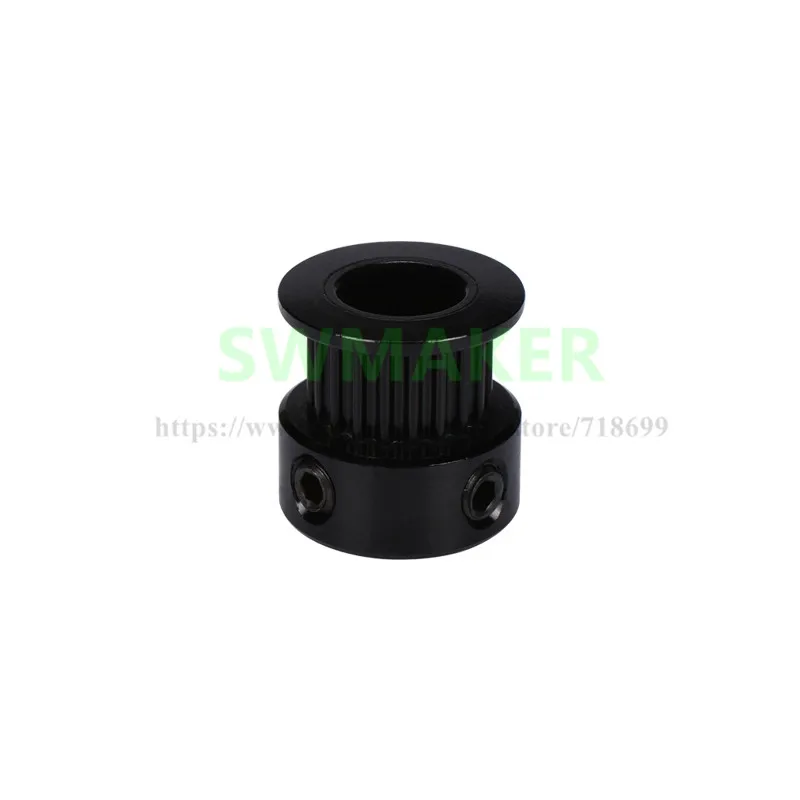 NEW GT2 S2M Black Color Aluminum Timing Belt pulley 20 teeth bore 5/8mm for RepRap 3D printer GT2-6mm Width | Компьютеры и офис