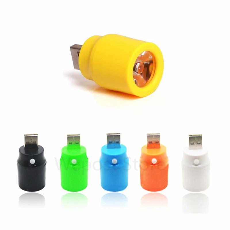 Ультра яркий портативный фонарик мини USB пластиковая лампа карманный