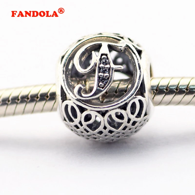 Ювелирные изделия из серебра 925 пробы подходят для браслетов Pandora с шармами