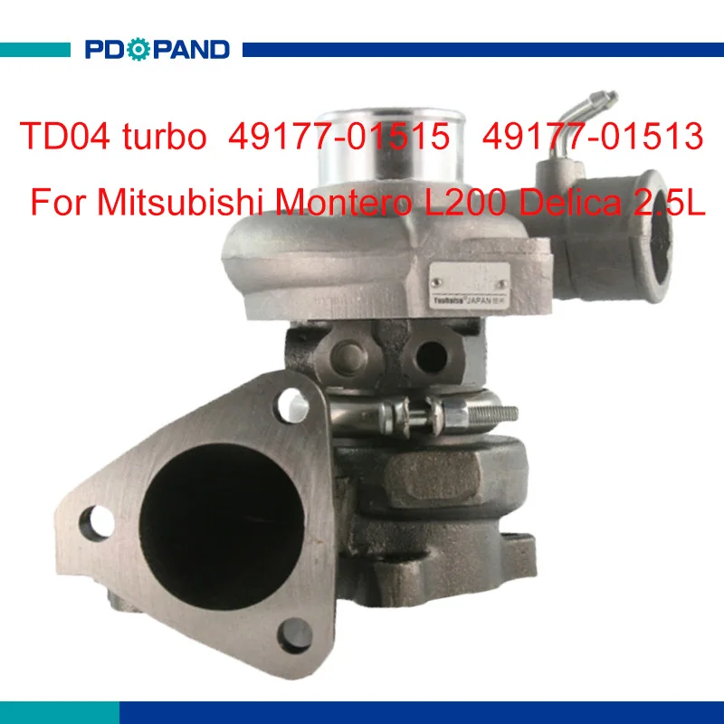 Турбокомпрессор двигателя TD04 turbolader 4917701513 4917701515 MR355220 MR195396 для Mitsubishi 4D56 diesel