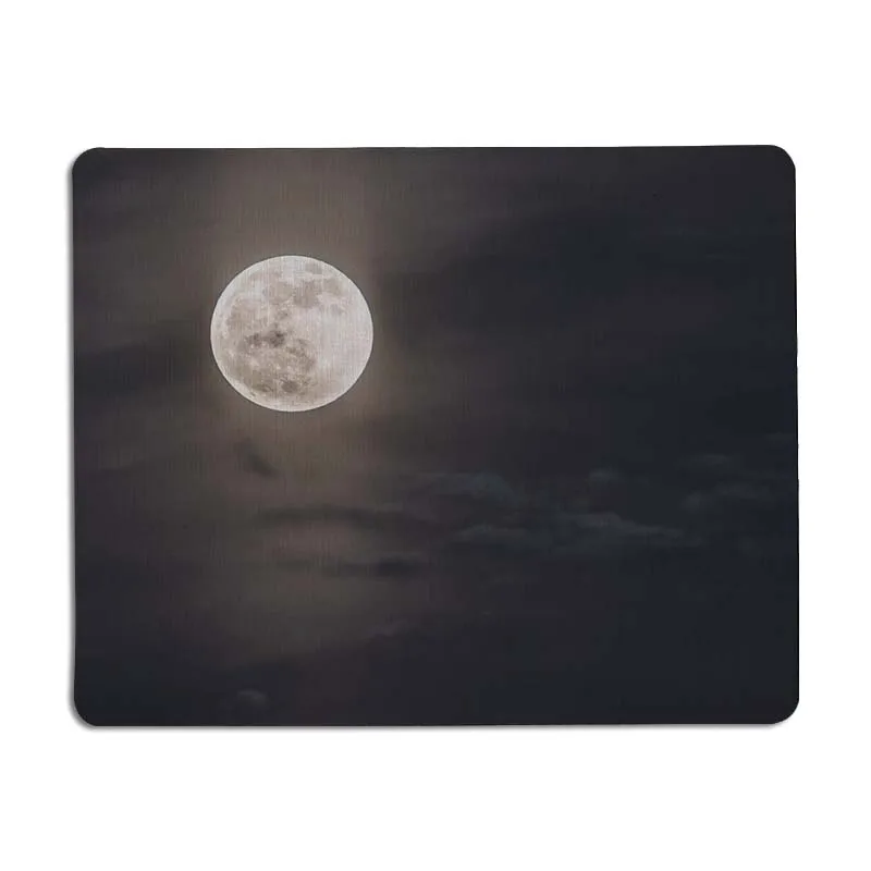 

MaiYaCa The Moon DIY Design image Game mousepad Size for 18x22cm 25x29cm Gaming Mousepad