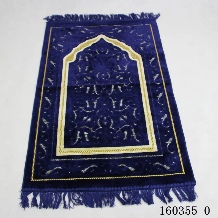 Новый жаккард Исламская мусульманская молитва коврик Salat Musallah Молитвенный Ковер