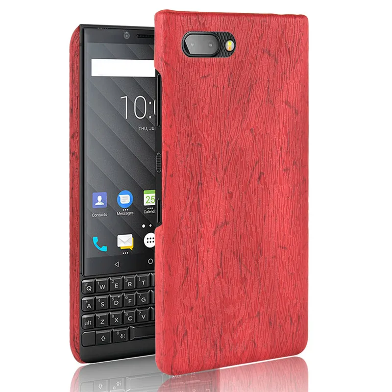 Роскошный винтажный кожаный чехол для Blackberry key 2 твердая задняя крышка с рисунком