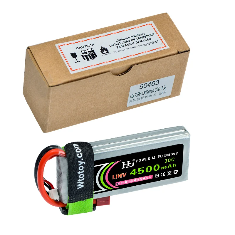 Перезаряжаемая литий полимерная аккумуляторная батарея HJ Power 7 6 V 11 4 22 8 mAh 30C 2S 3S 4S 6S