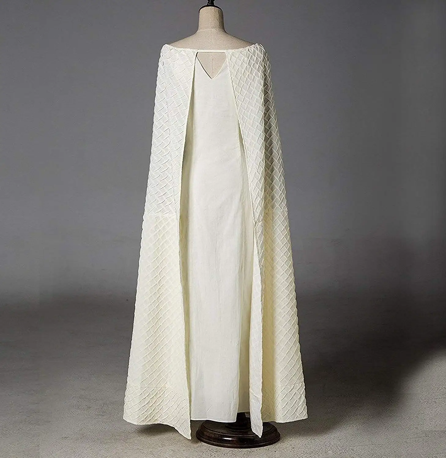 A Game of Thrones Dragon Mother Daenerys Targaryen Cosplay Skirt Dragon Mother COS Chiffon White Dress