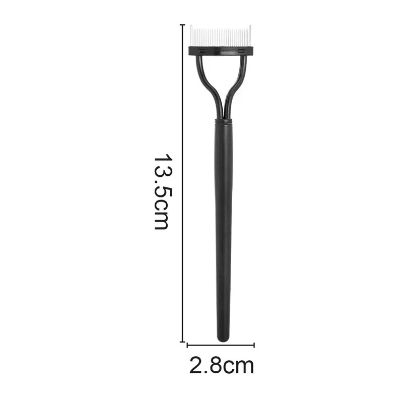 Расческа для ресниц Lash Separator тушь Лифт Curl металлической щеткой Красота Макияж инструмент Пластик ресницы гребень Броссе cheveux#51715