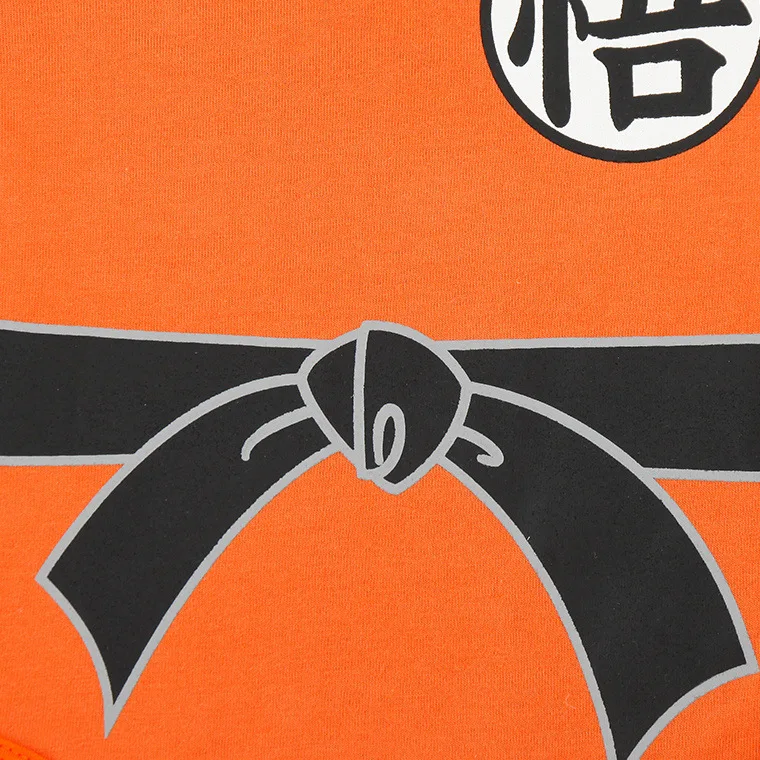 Летние комбинезоны для новорожденных шорты одежда Сон Гоку детский комбинезон