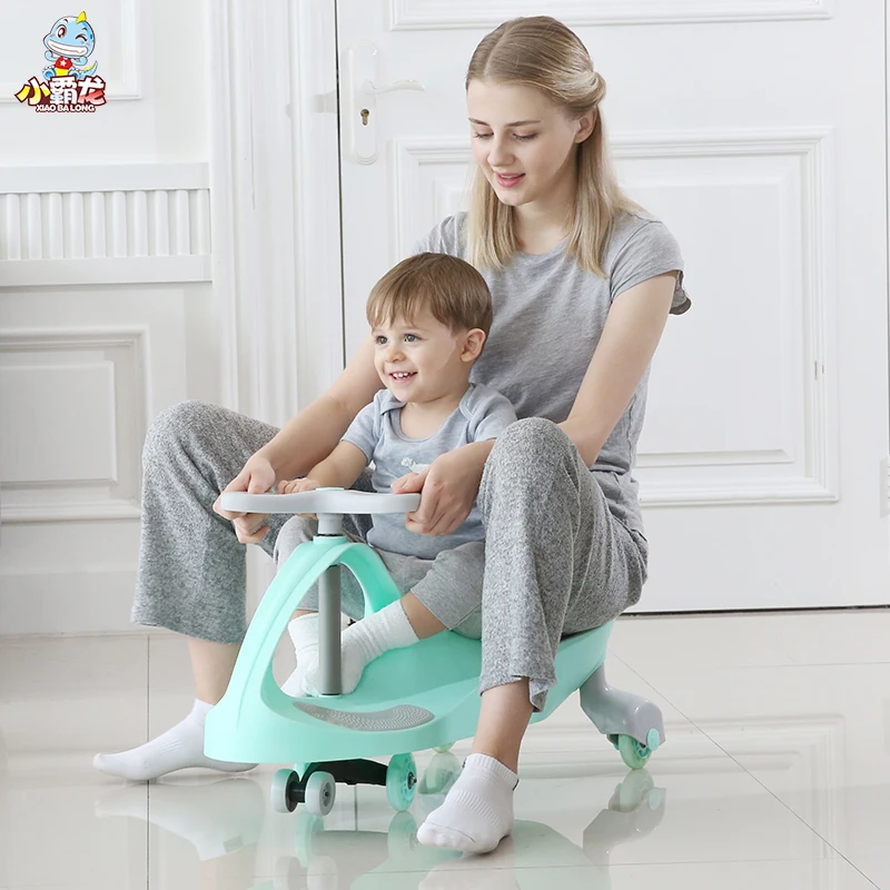 Фирменная Новинка детская машинка с рулем 1-3 лет Йо автомобиль беззвучный