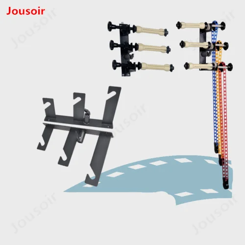 Фотостудия 3 роликовые настенные крепления ручной фоновой системы поддержки CD15 |