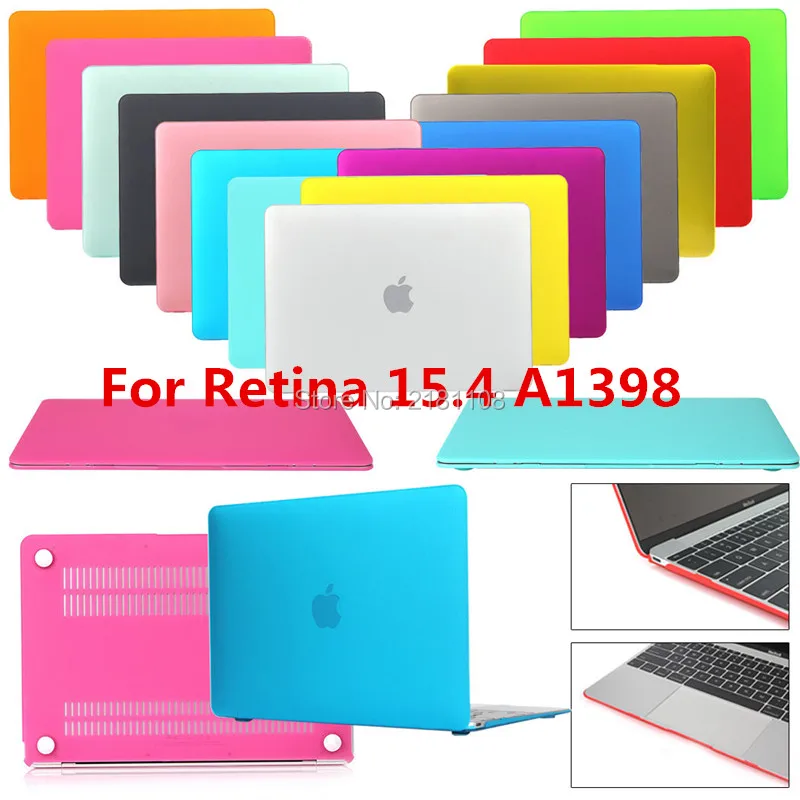 Прорезиненный матовый чехол для Apple Mac Book Pro с дисплеем Retina 15 4 дюйма A1398 |