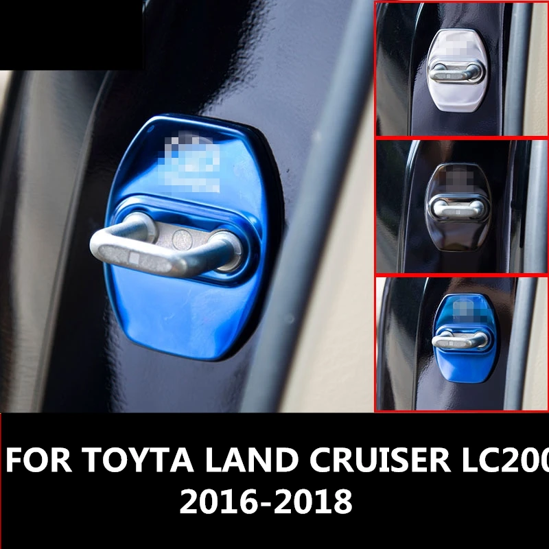 Для TOYTA LAND CRUISER LC200 2016 2018 автомобильный Водонепроницаемый дверной замок защитный