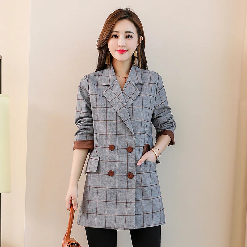Woman Coats Spring and Winter 2019 Harajuku Coat Streetwear Jackets Clothes Plus Size Solid Color Womens Tops Cotton Clothing | Женская