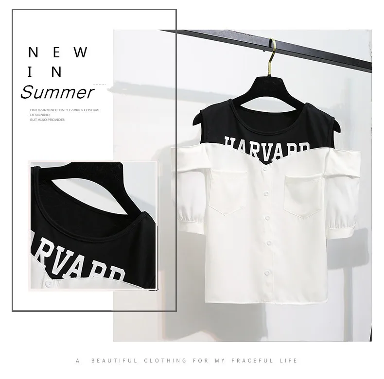 Летняя Новинка женская футболка с короткими рукавами и принтом букв