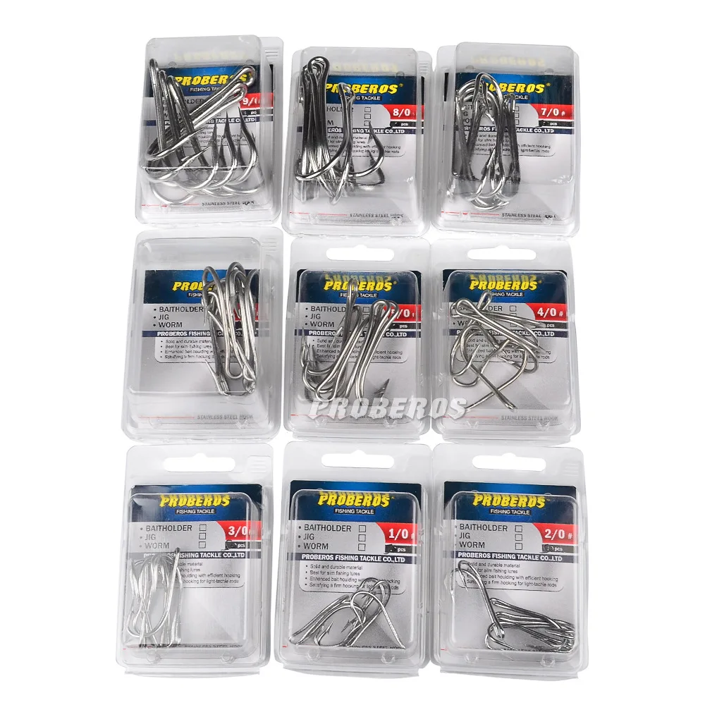 5 шт. рыбацкая лодка крючок морская вода коррозии нержавеющей стали сварка