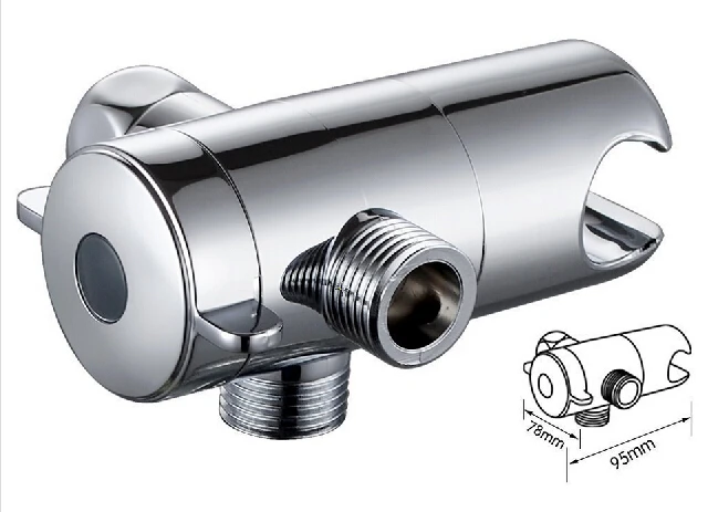 

Bathroom Five Function Handheld Shower and Showerhead Combo System with 59-Inch (1.5-Meter) Hose, Chrome