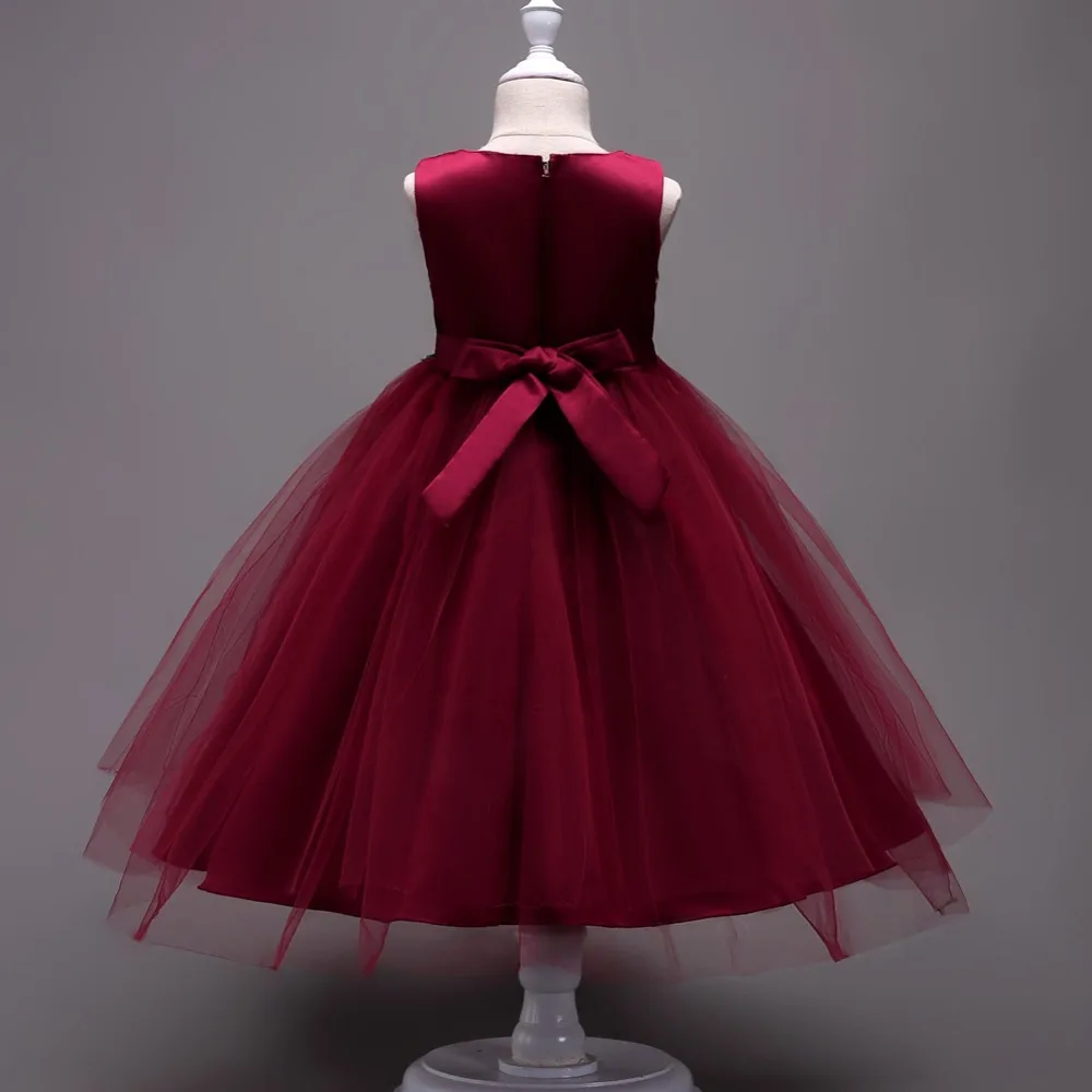 Junior Clothes Evening Designer Children Easter Clothing Wedding-gown-kids-ceremonies-clothes-girls Special Occasion Dresses | Детская
