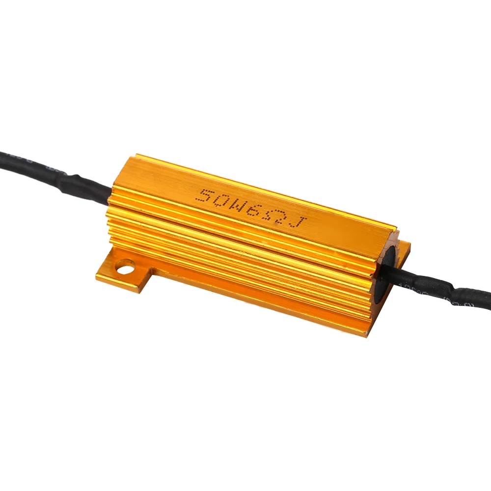 1 шт. в упаковке 50W 6ohm нагрузочный резистор исправление ошибок Поворотная