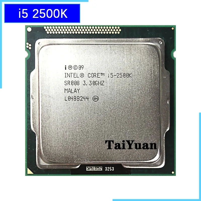 Процессор Intel Core i5 2500K 3 ГГц четырехъядерный процессор 6M 95W LGA 1155|Процессоры| |