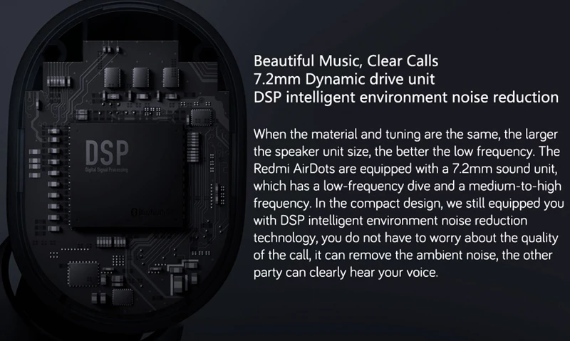 Оригинальные наушники Xiaomi Redmi AirDots, настоящие беспроводные наушники TWS 5,0, bluetooth, DSP, активное шумоподавление, Прямая поставка
