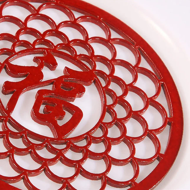 New Chinese Style Wooden Acrylic Carved LED Red Round Ceiling Light Lamp For Foyer Study Corridor Hallway Balcony Bedroom | Лампы и