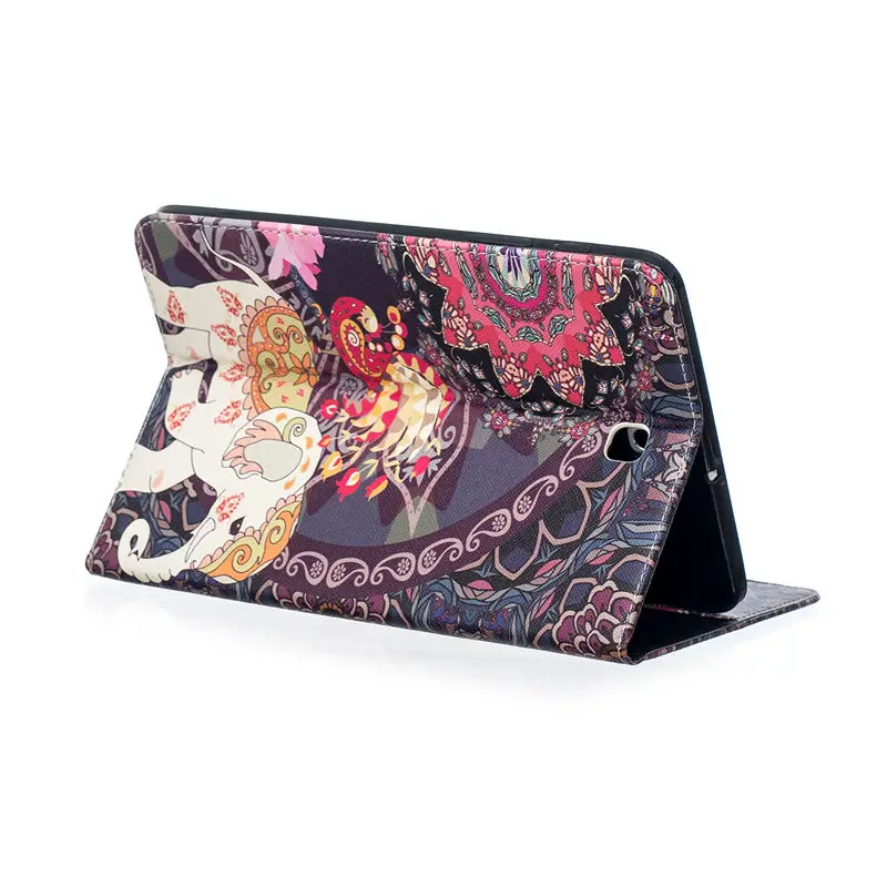 Новая мода Paited ТПУ кожаный чехол для samsung galaxy Tab S2 8 0 SM T710 T713 T715 крышка Samsung +