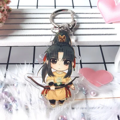 1 шт. Fujoshi Grandmaster of Demonic mo dao zhu shi Weiwuxian Lan Zhan Portachiavi брелок подвеска брелок - Цвет: 1