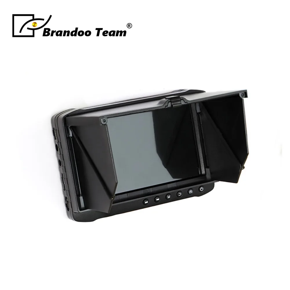 5 &quotдюймовый HD lcd Портативный CCTV DVR монитор включает солнцезащитный