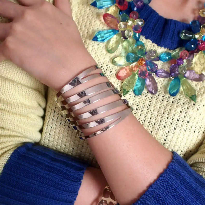 Изящные браслеты манжеты MANILAI для женщин ювелирные изделия одежды модные