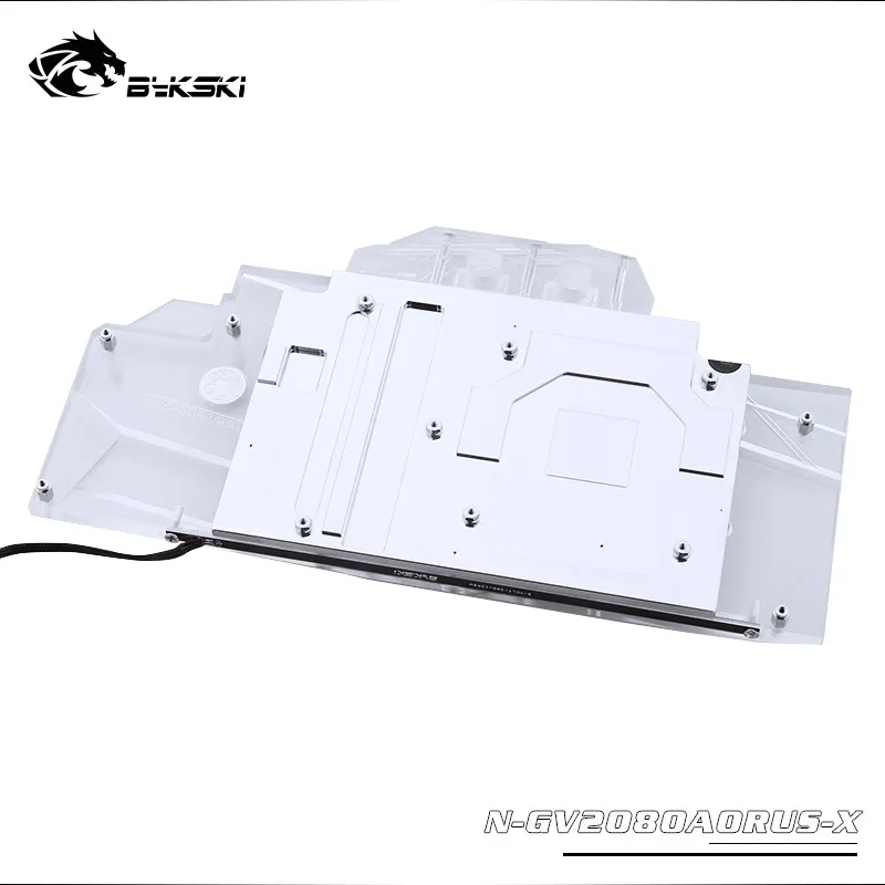 Bykski водный блок для GIGABYTE AORUS RTX2080 Xtreme 8G/N2080AORUS/2070 медный радиаторный блок с полным покрытием/RGB светильник AURA