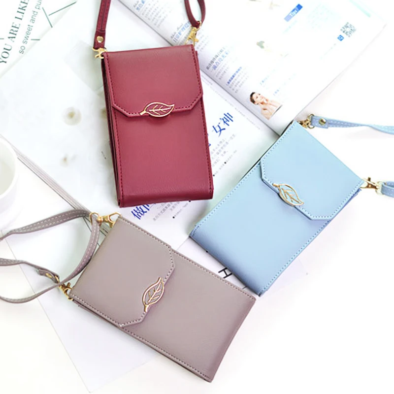 Ms. Сумка на плечо сумка клатч с цепочкой Мобильный телефон модных чехлов для